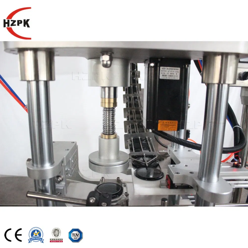 Hzpk Automatic Screw Capping Machine Glass Jar Container