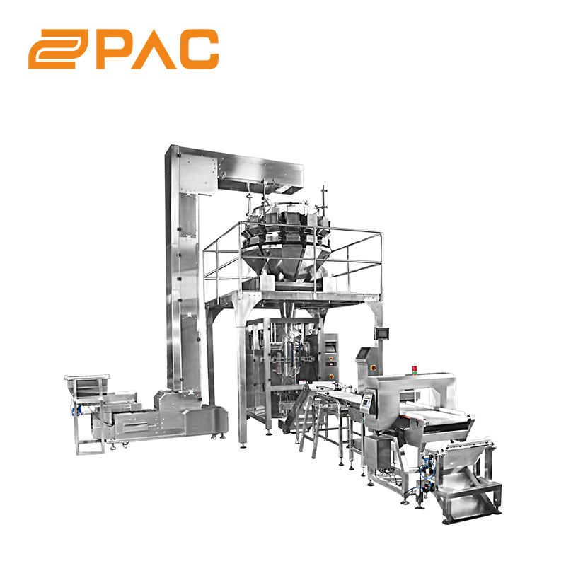 Multifunction Fully Automatic Vertical Weighing and Packaging System with Multihead Weigher