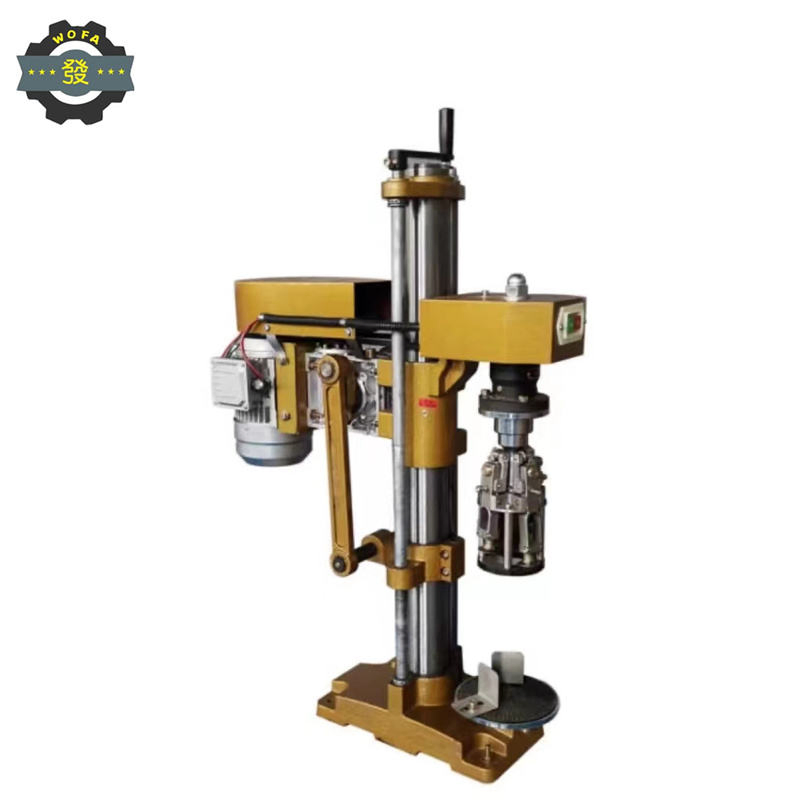 Jia He Semi-Automatic Wine Bottle Sealing Machine, White Wine Canned Screw Capping Machine Glass Bottle Aluminum Capping Machine