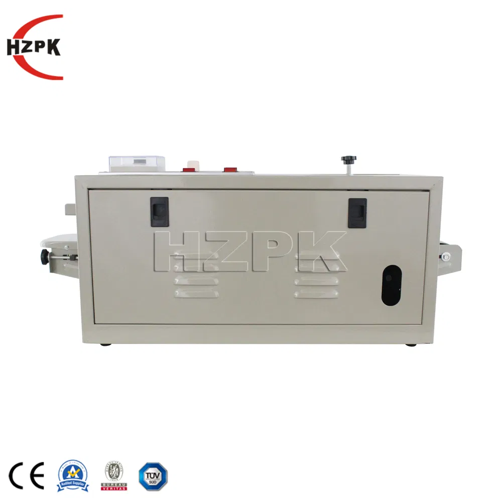 Hzpk Low Price Auto Continuous Band Sealing Machine Fr 900