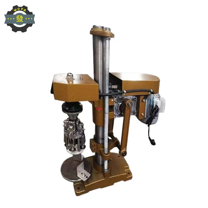 Jia He Semi-Automatic Wine Bottle Sealing Machine, White Wine Canned Screw Capping Machine Glass Bottle Aluminum Capping Machine