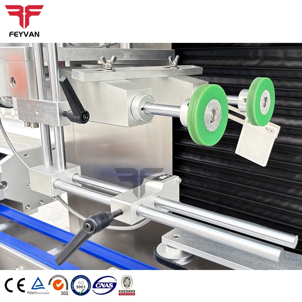 Automatic Beverage Glass Water Bottle Electric Heat Shrink Sleeve Labeling Machine Price