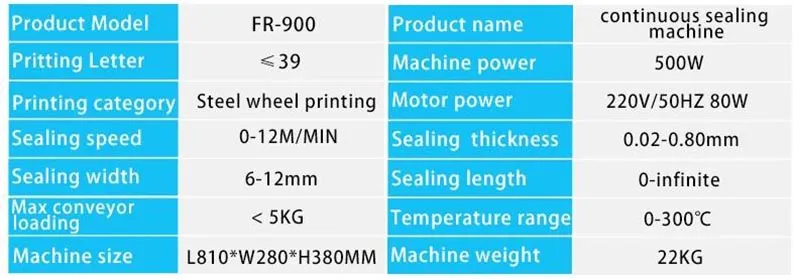 Heat Sealing Machine Detail 2