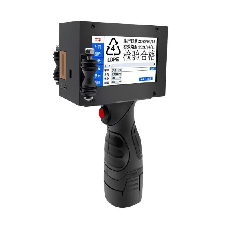 Smart Industrial Portable Inkjet Expiry Date Coding Printing Machine