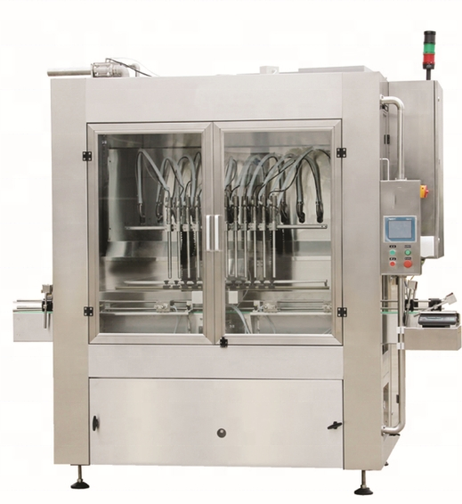 Fully Automatic Linear Filler Four Six Head Piston Paste Detergent Liquid Filling Machine for Laundry Lotion Cream Bottle