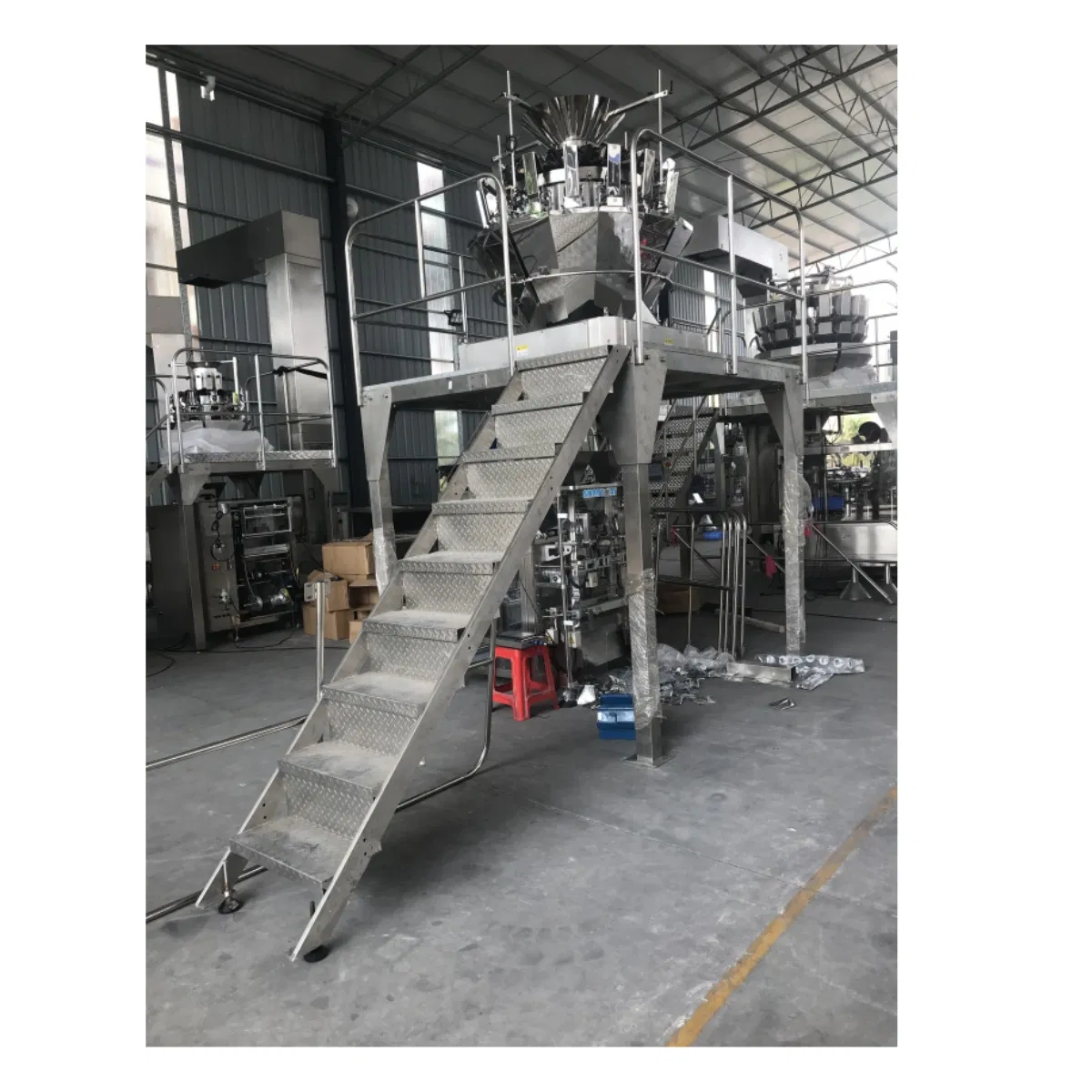 Advanced High-Speed Multi-Head Weighing System for Nuts and Dried Fruits