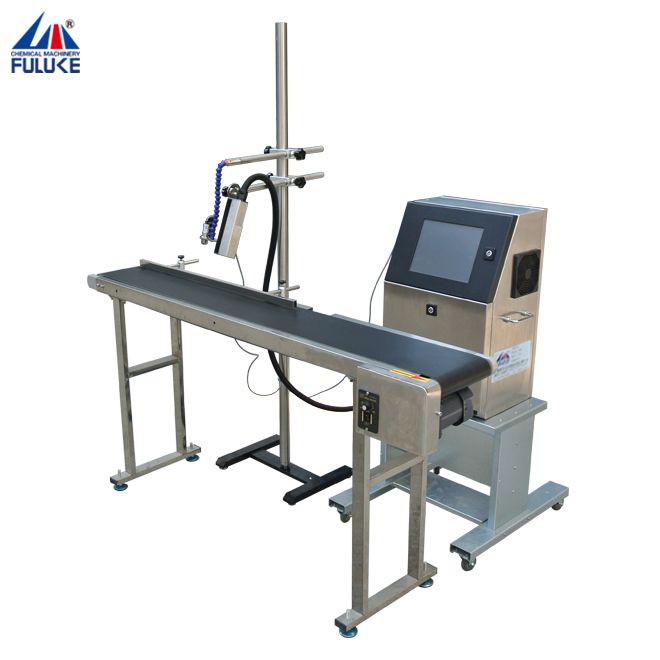 Dijital Label Roll Printing Machine Portable Inkjet Coding Machine Inkjet Printer 6 Lines
