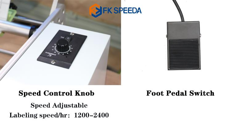 High Performance Semi-Auto Labeling System for Small Business, Factory Use