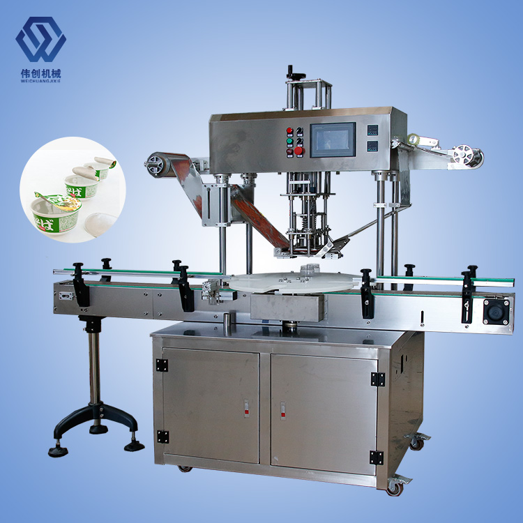 Automatic Clear Soda Can Sealer Aluminum Foil Induction Sealing Machine