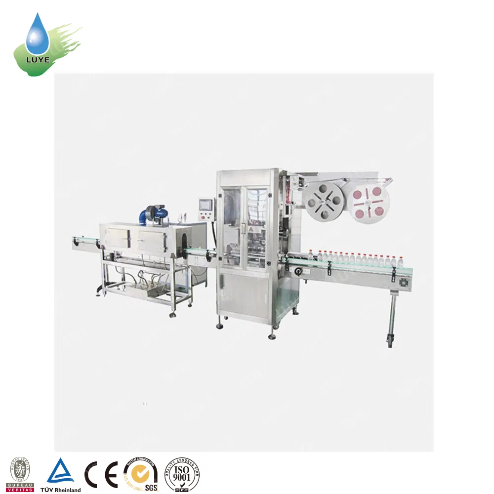 150bpm-450BMP High Speed Automatic Bottle Label Shrink Sleeve Labeling Machine