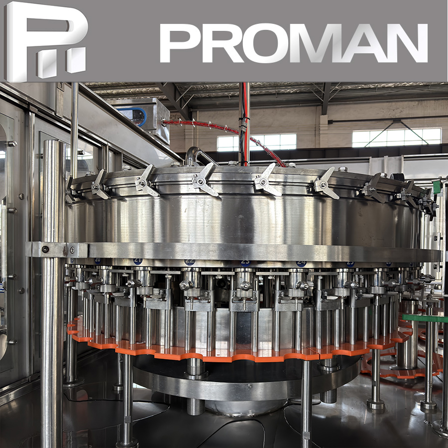 High Speed 10, 000bph Carbonated Soft Drinks Plastic Bottle Filling Sealing OPP Labeling Equipment