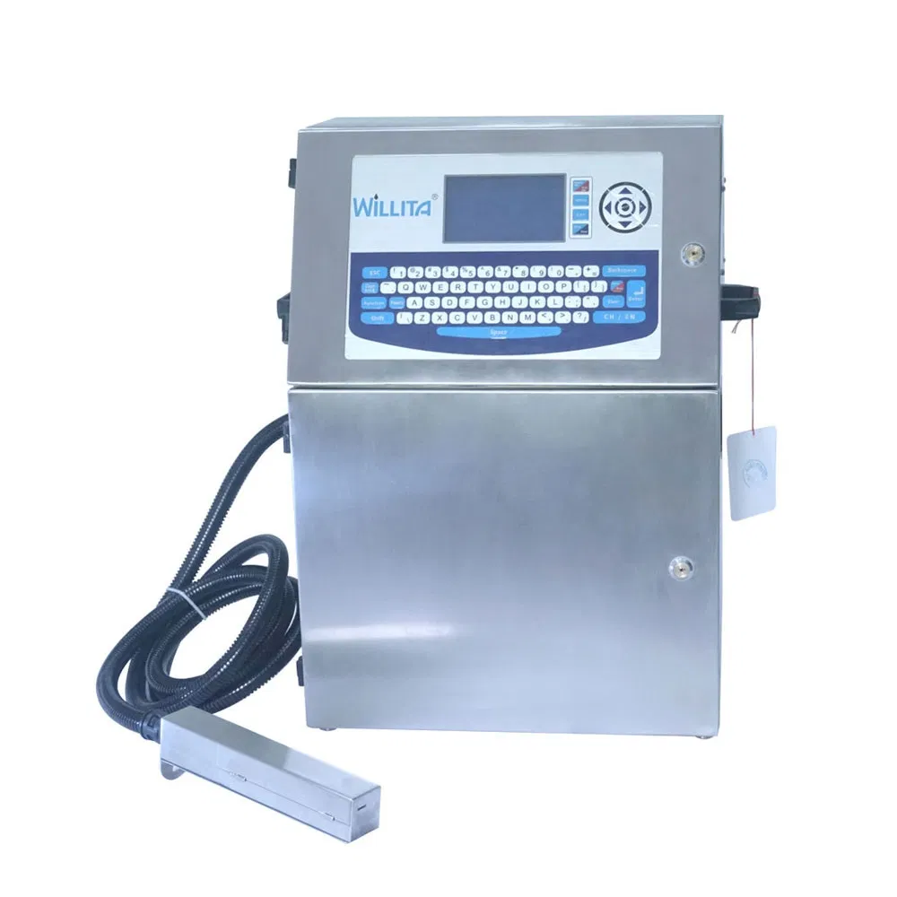 Industrial Time/Date/Character Inkjet Printer/Coding/Printing Machine for Bottle/Wire / Cable