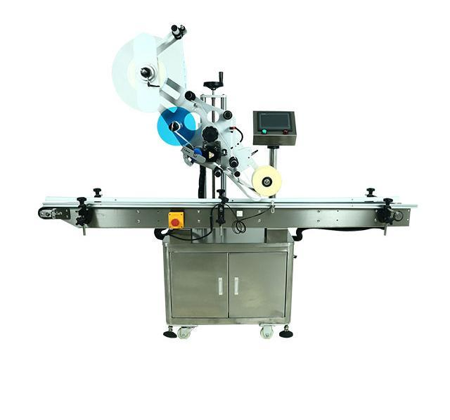 Automatic Front &amp; Back Double Sides Flat Square Plastic Bottle Sticker Labeling Machine