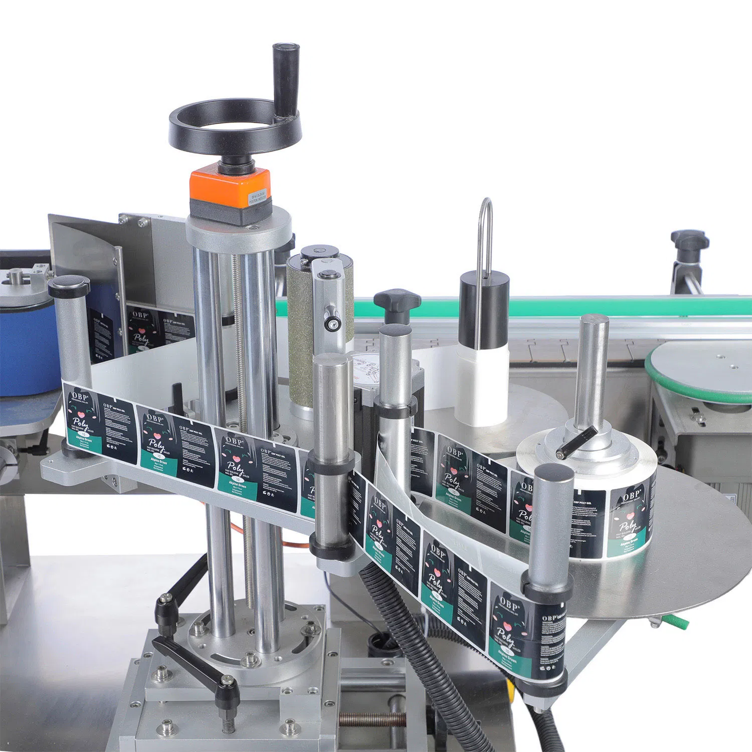 Round Bottle Labeling System for Dairy Products: Milk and Yogurt Bottles