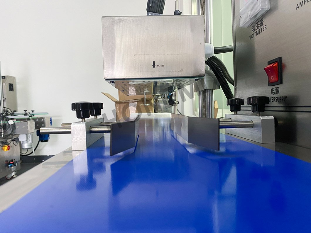 Honemix Hot Selling Automatic Continuous Electromagnetic Induction Sealer Sealing Machine Aluminum Foil Made in China Bottles