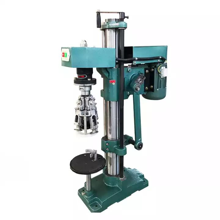 Semi Automatic Glass Wine Bottle Screw Ropp Capping Machine
