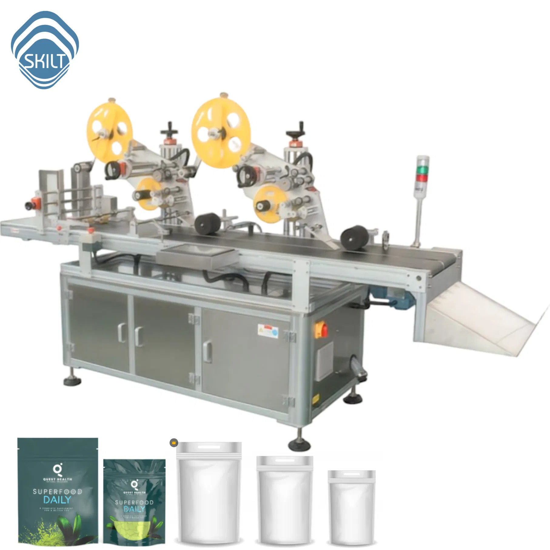 User-Friendly Bag Paging Labeling Machine and Pouch Labeller System