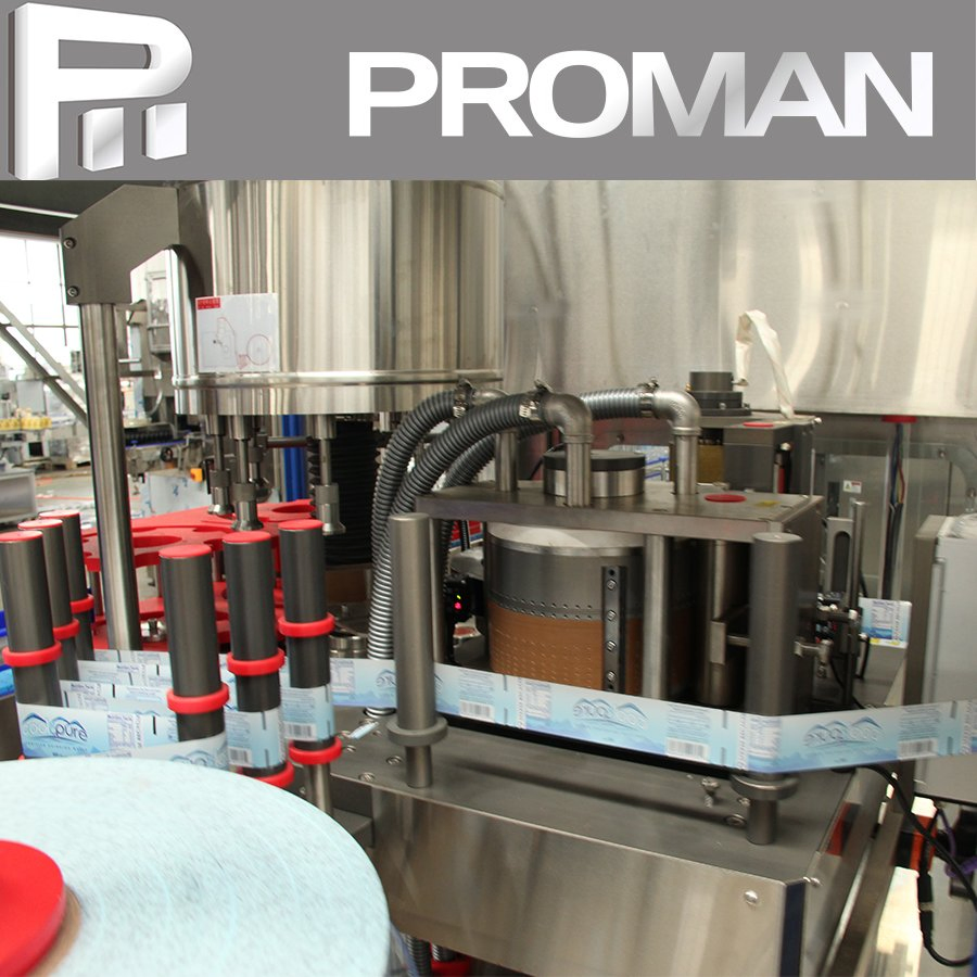 High Accuracy Square Bottle Automatic Hot Melt Glue Labeling Equipment