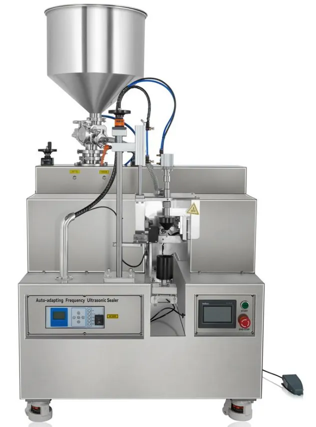 Ultrasonic Tube Filling Machine Front View
