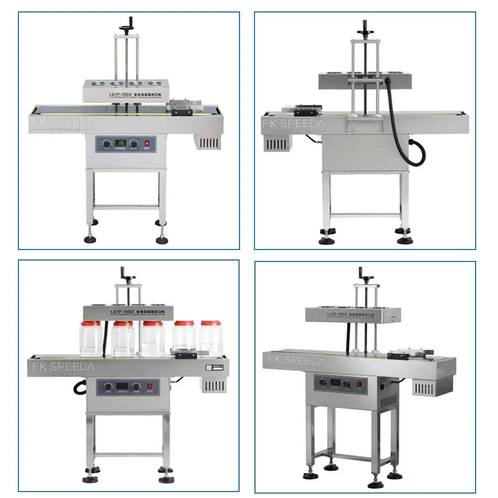 Induction Sealing Machine for Plastic Bottle Glass Jar with Nitrogen