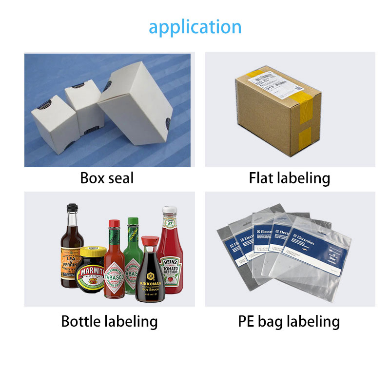 Automatic Double Side Labeling Machine, Square Bottle Labeling Machine, Automatic Labeler Application Front and Back Side Labeling