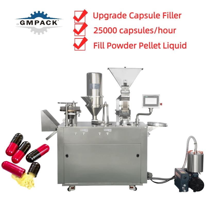 Jtj-C Pharmaceutical Medical Food Latest Powder Pellet Liquid Semi Auto Capsule Filler Capsule Making Machinery Equipment Semi Automatic Capsule Filling Machine