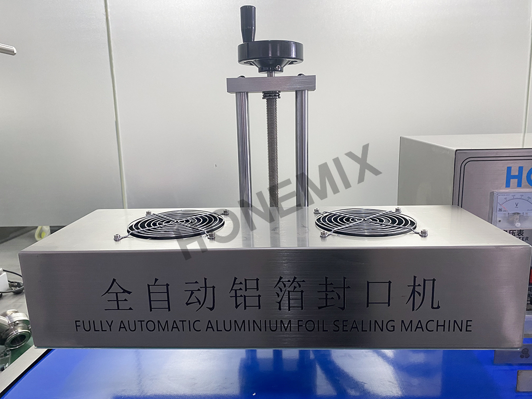 Honemix Hot Selling Automatic Continuous Electromagnetic Induction Sealer Sealing Machine Aluminum Foil Made in China Bottles