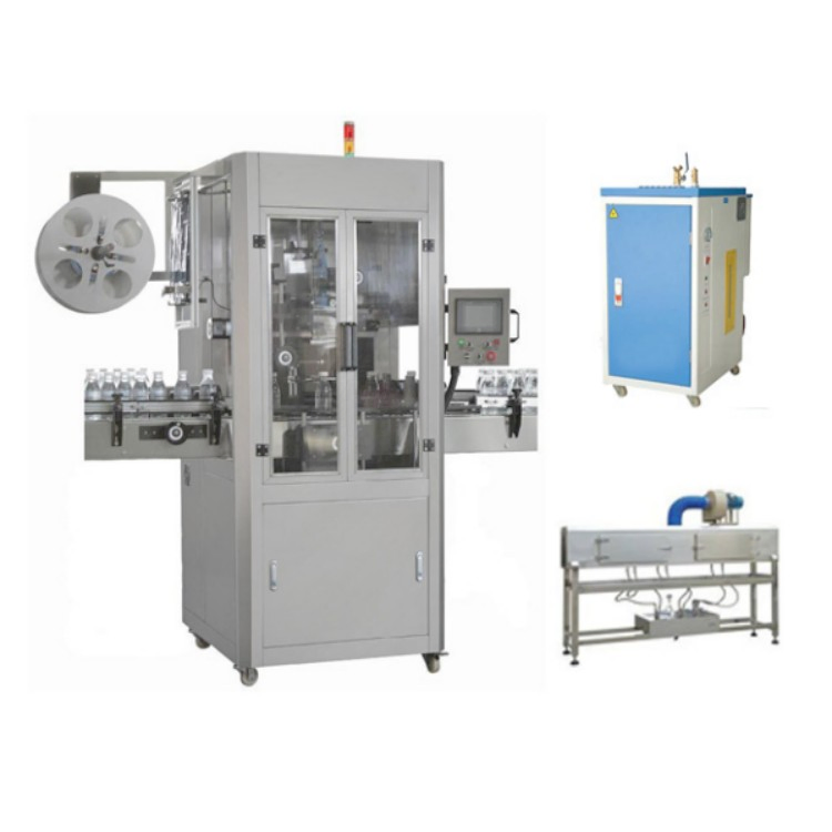 High Speed Plastic Bottle Shrink Sleeve Labeling Device Sleeve Labeling Equipment