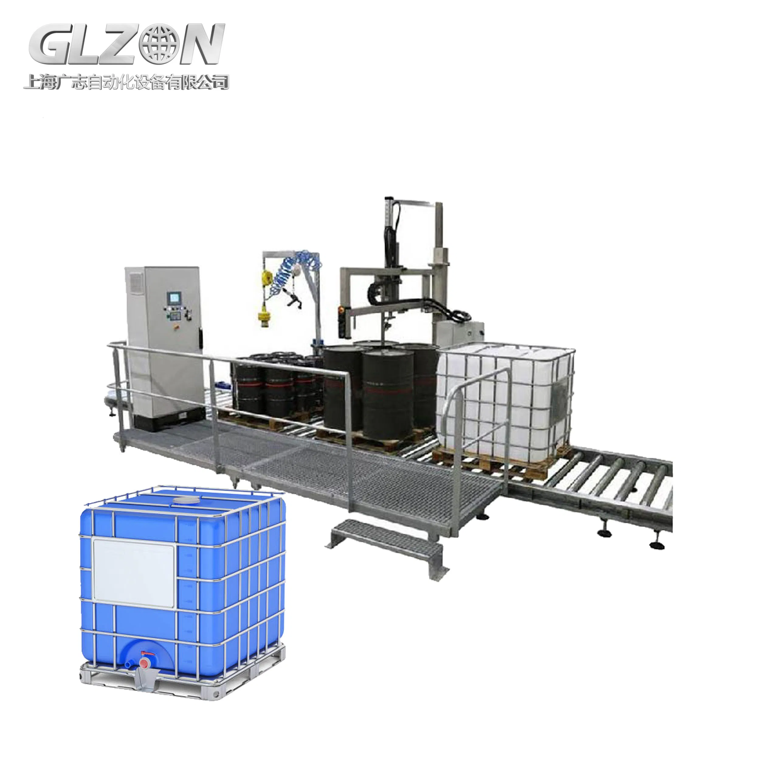 Reliable Chemical and Liquid IBC Tote Filling System