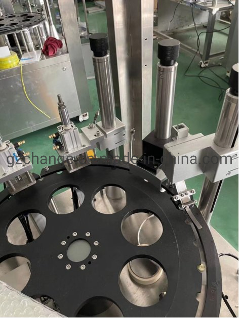 Auto Glass 5ml 10ml 15ml Liquid Powder Glass Vial Bottle Filling Machine