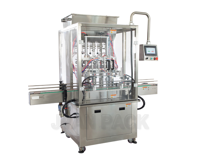 Gt4t-4G Auto Pneumatic Viscous Bottle Filler Sauce Jam Honey Paste Jar Bottling Filling Machine