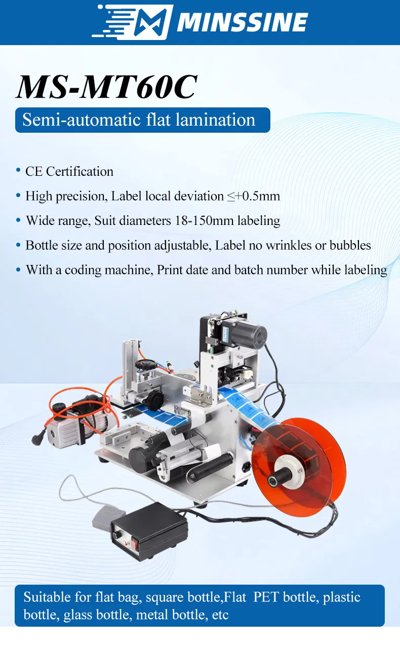 Flat Lamination Labeling Equipment