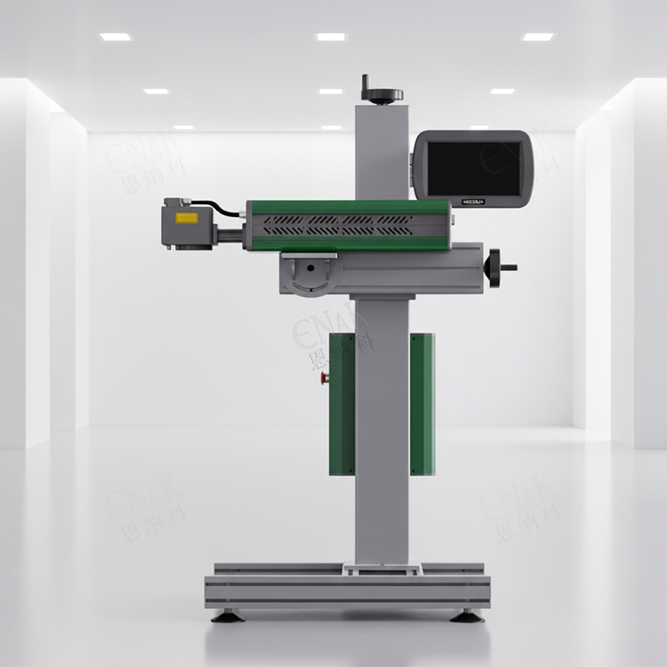 Industrial CO2 Laser Marking Machine for Plastic Glass Metal Bottles Cans Cosmetics Food Beverage Permanent Marking