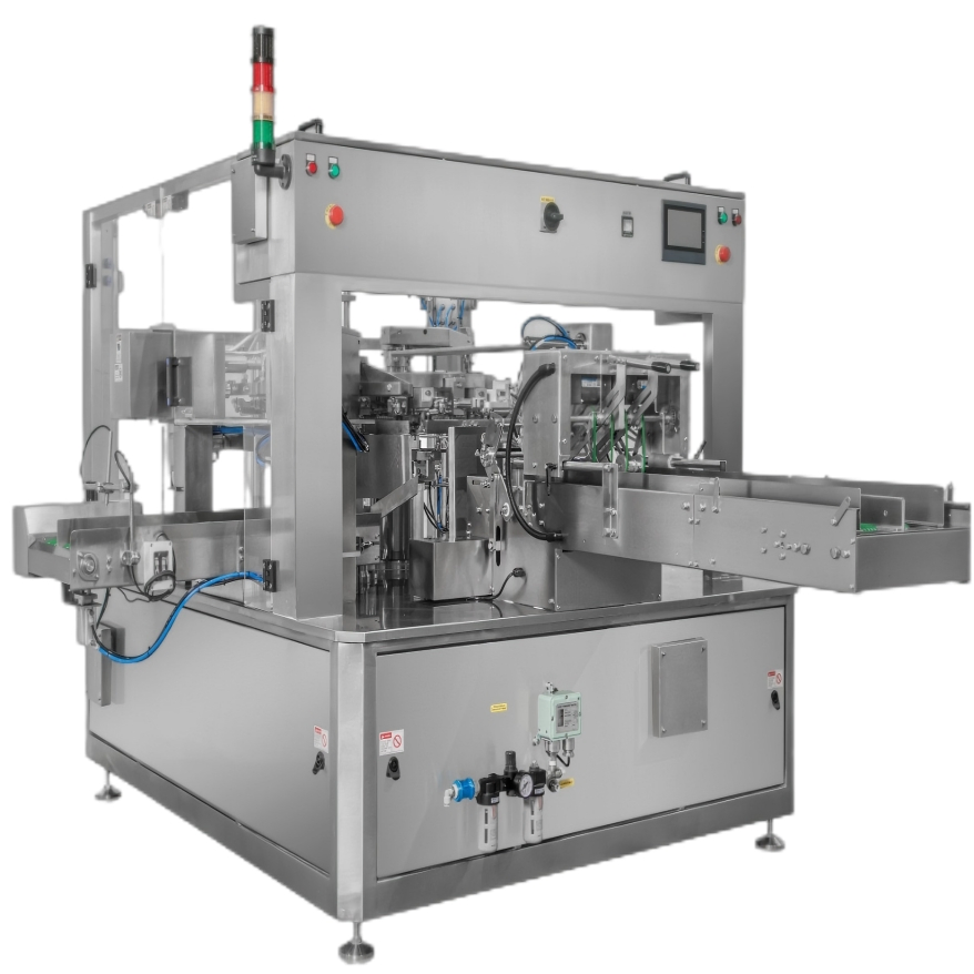 Automatic Rotary Premade Pouch Doypack Liquid Beverage Filling and Sealing Food Packing Machine for Solid-Candy/Shampoo/Juice/Cosmetic/Medicine /Water Package