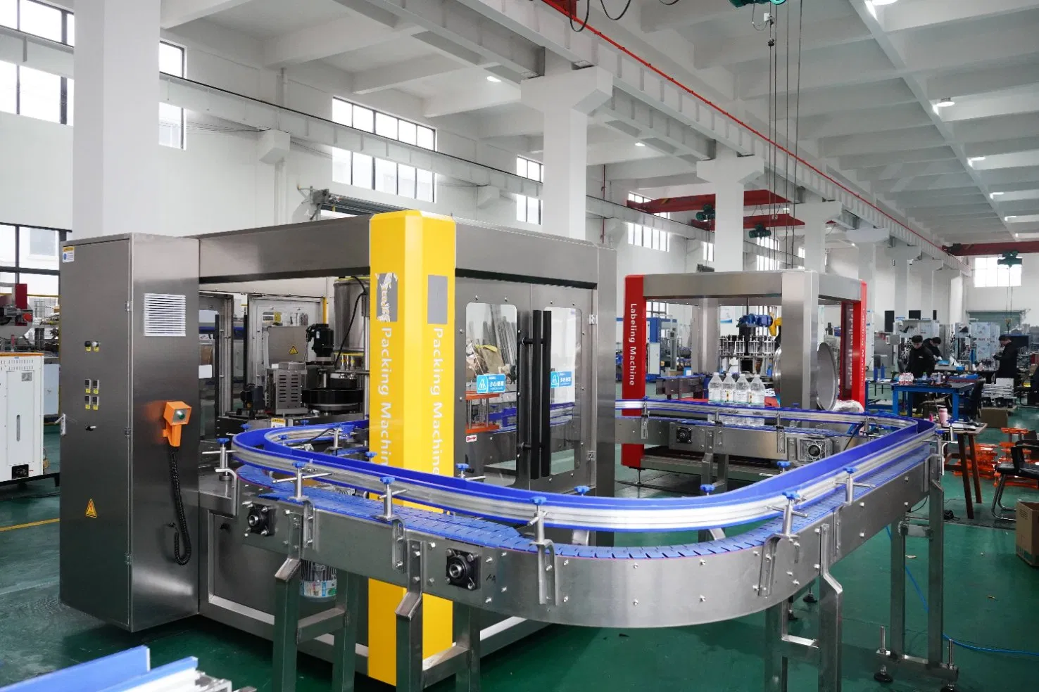 Advanced Round Bottle Labeling System for Streamlined Operations