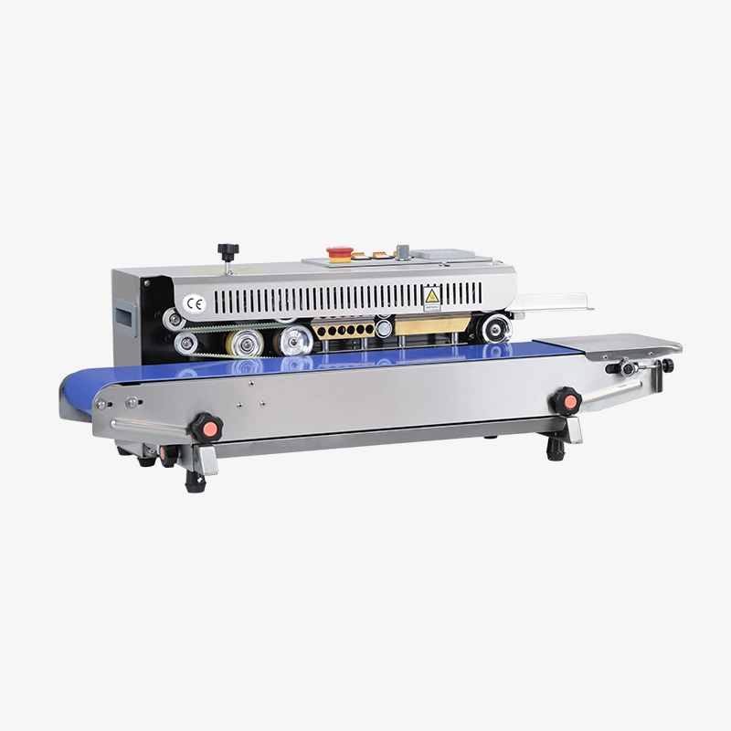 Frb-770I Hualian Horizontal Stainless Steel Continuous Sealing Packing Machine Band Sealer for Sealing Plastic Bag