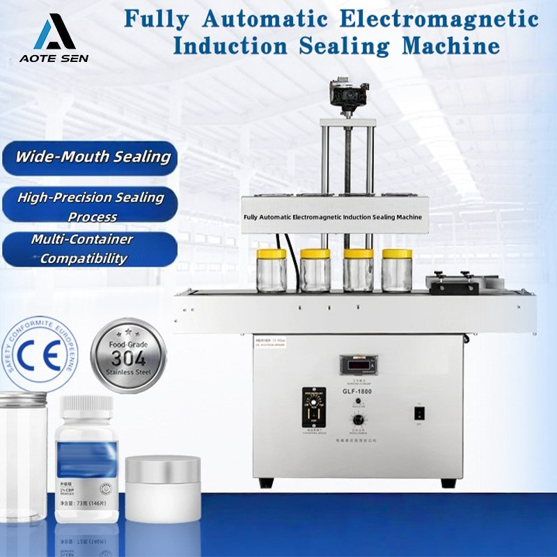 Fully Automatic Electromagnetic Induction Foil Sealing Machine