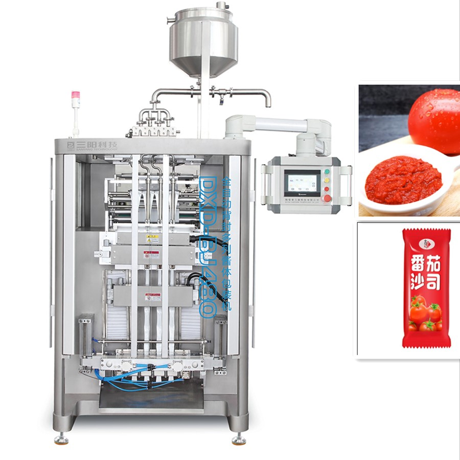 Automatic Multi-Head Paste Catsup Tomato Sauce Filling Machine