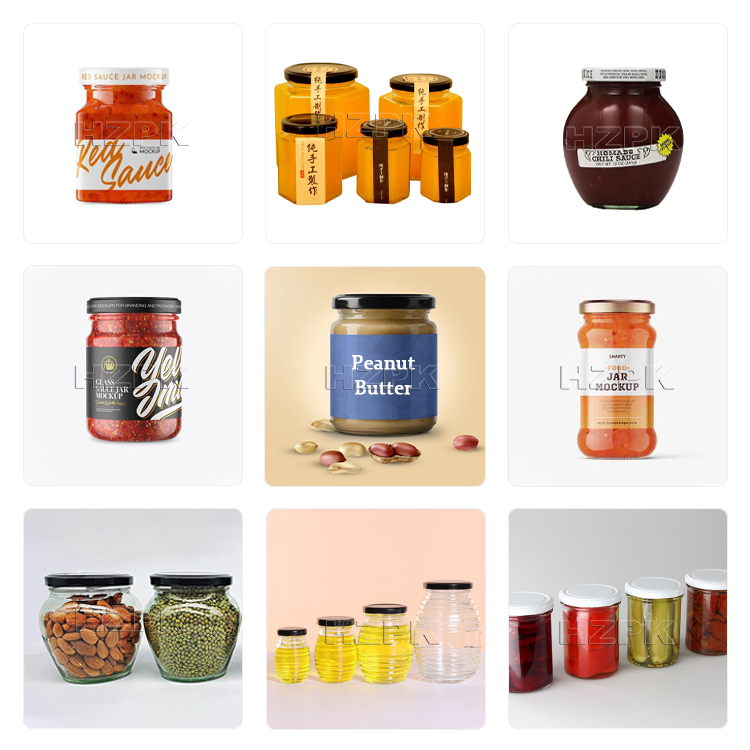 Hzpk Automatic Screw Capping Machine Glass Jar Container