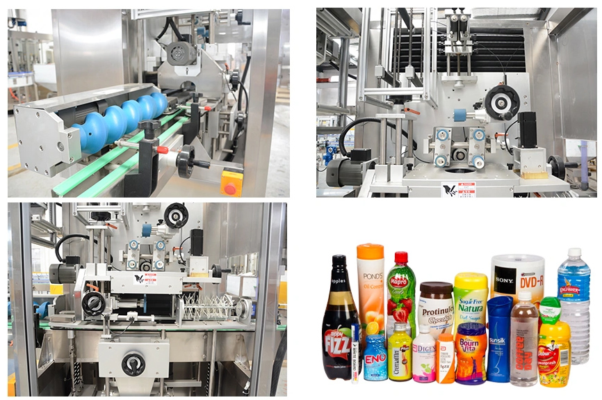 Automatic PVC Shrink Sleeve Bottle Labeling Machine