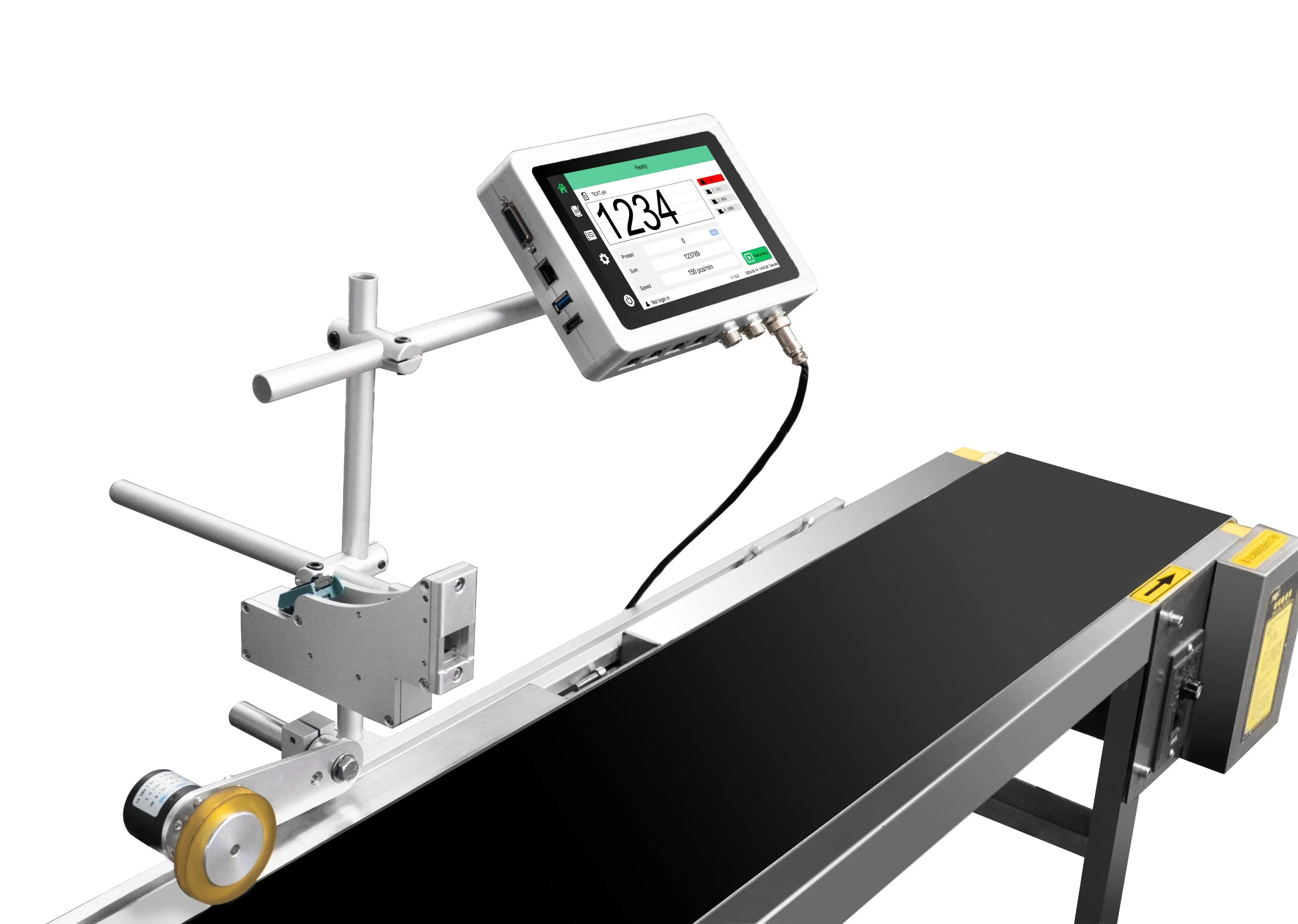 Easy Operation Industrial Thermal Automatic Bottles Bags Ink Jet Printer Inkjet Coding Machine Expiry Date Printing Machine