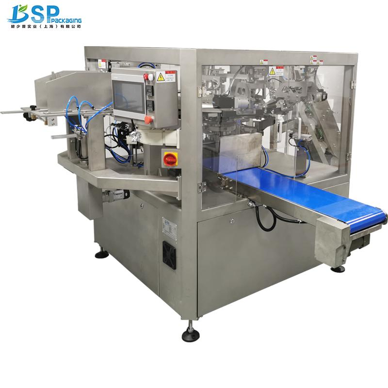 Automatic Multi-Head Weigher Premade Ziplock Bag Laundry Pods Wrapping Flow Packaging Packing Filling Sealing Machine