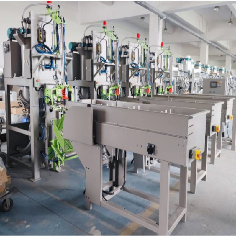 Automated 50pound Powder Metering Packing Systems with Ultrasonic Sealing