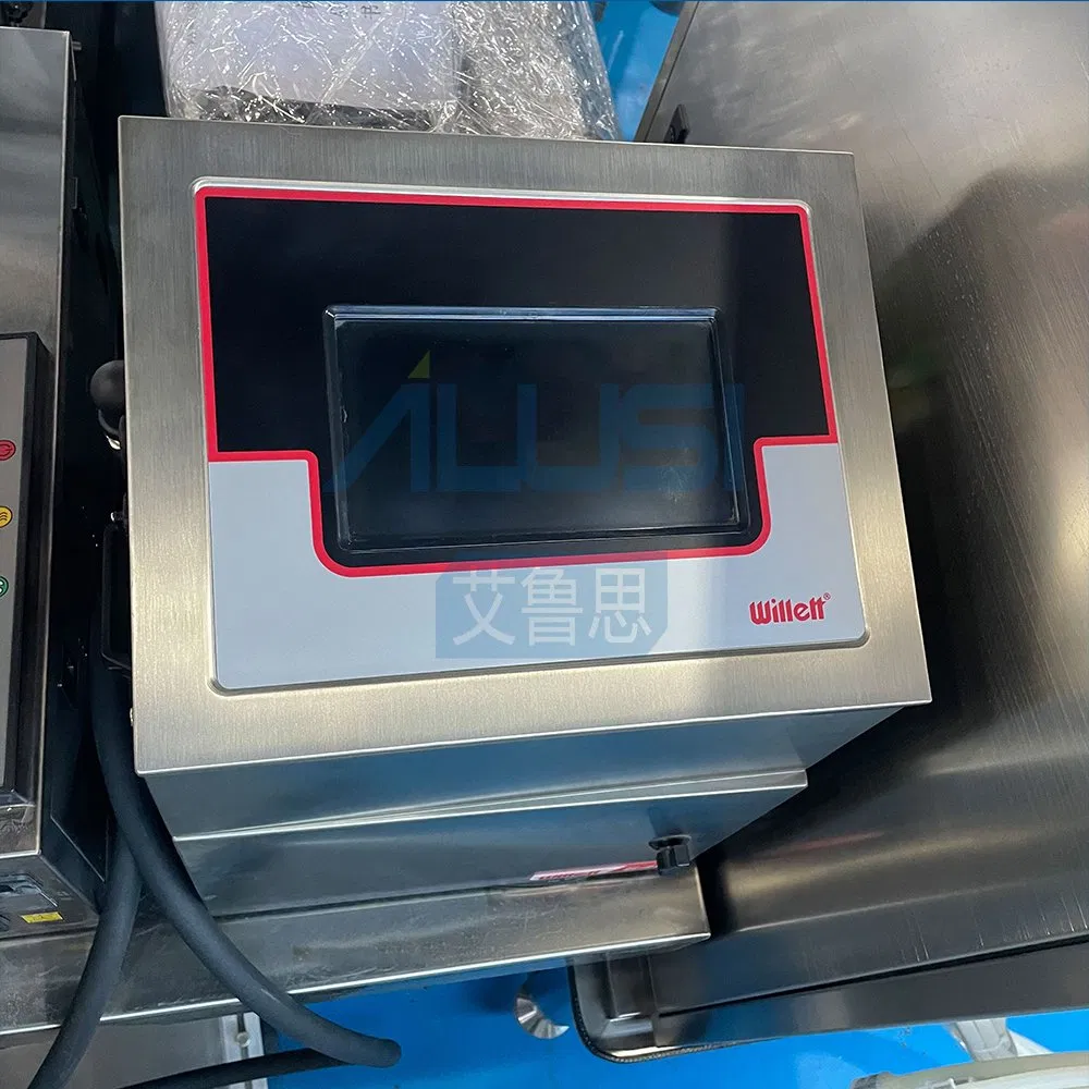 Industrial Expiry Date Time Logo Coding Inkjet Printing Continuous Automatic Clean Aip Inkjet Printer Coding Machine