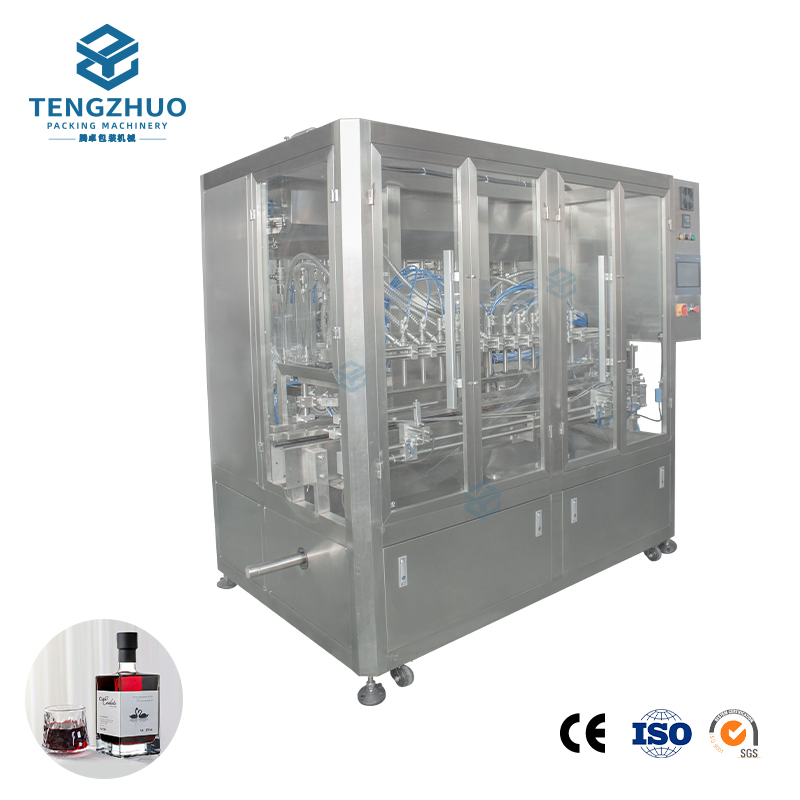 Customizable Multi-Head Liquid Filling Machine for Beverage Production Line