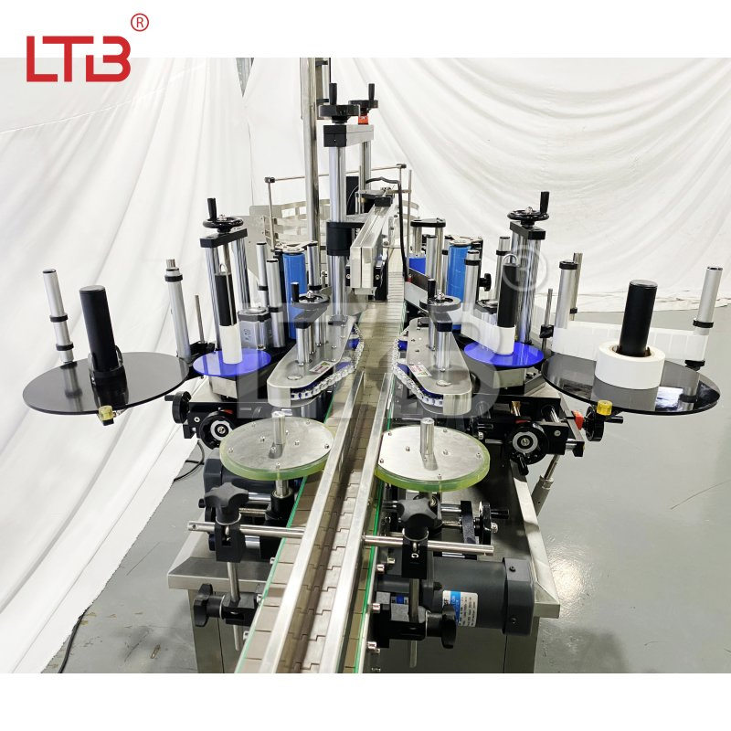 High Speed Automatic Filling Capping Labeling Line Cosmetics Cream Lotion Detergent Shampoo Liquid Soap Paste Chemical Industrial Labe Equipment