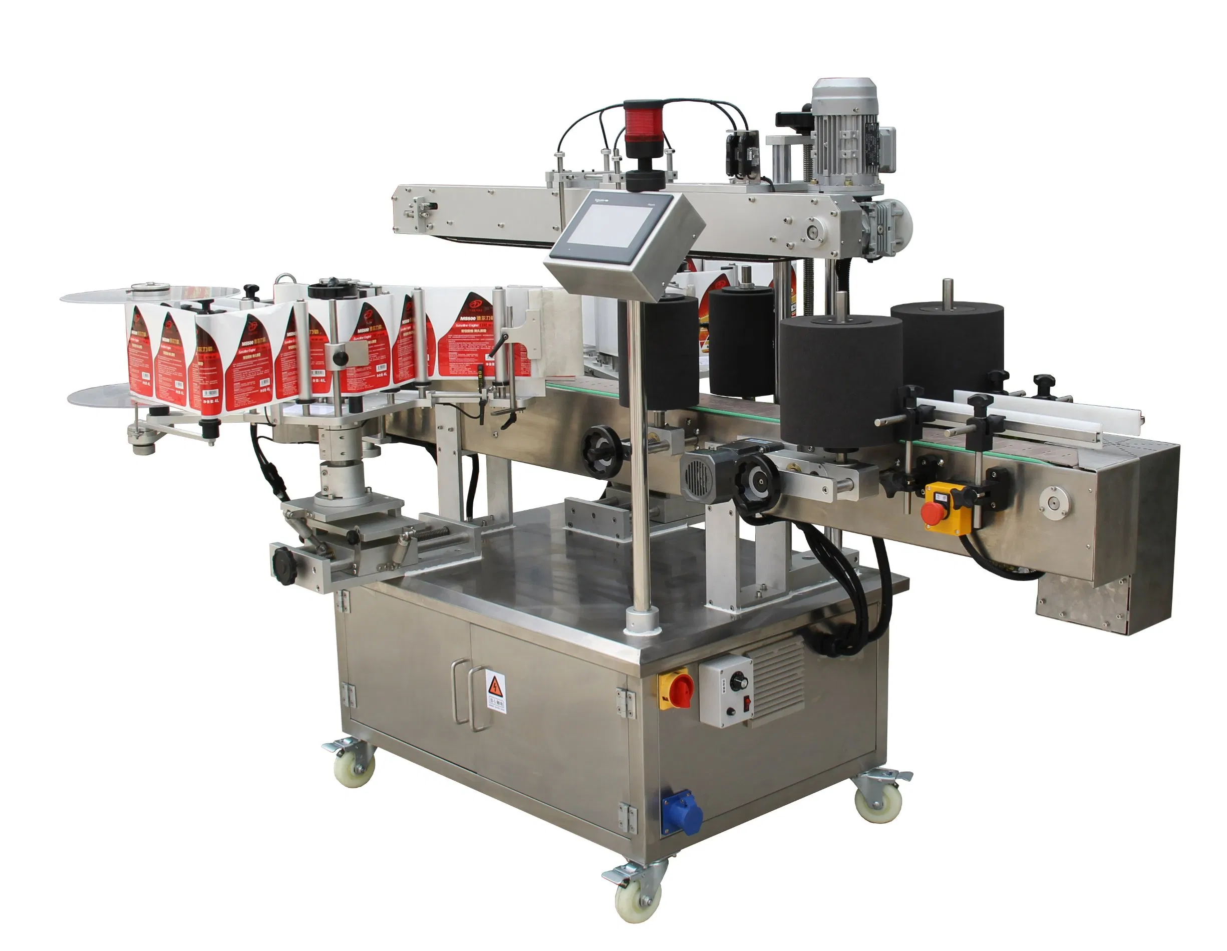 High Precision Factory Provided Self-Adhesive Labeling Machine Front and Back Sides