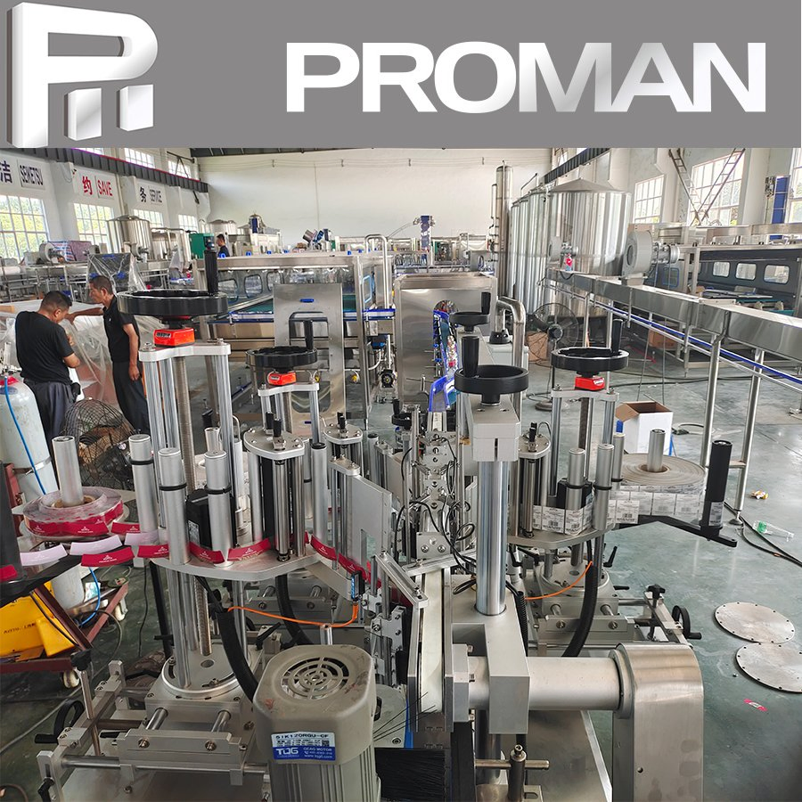 Automatic Front Back Double Sides Label Applicator Plastic/Glass Square/Round Wine Bottle Self Adhesive Sticker Labeling Machine