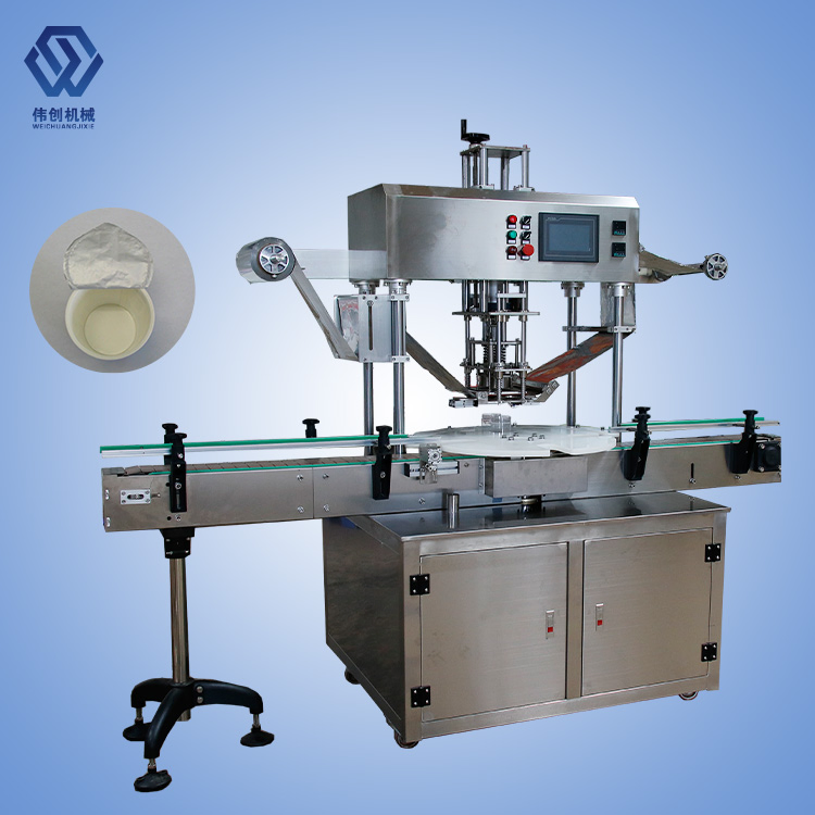 Automatic Clear Soda Can Sealer Aluminum Foil Induction Sealing Machine