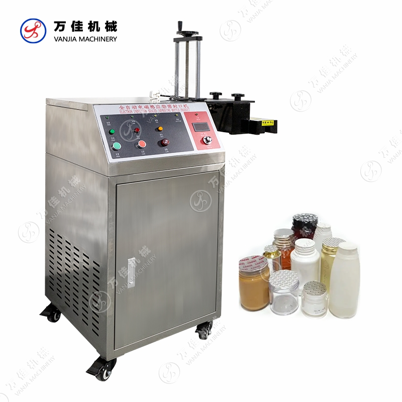 Automatic Water Cold Electromagnetic Induction Aluminum Foil Heat Sealer Sealing Machine for Bottle